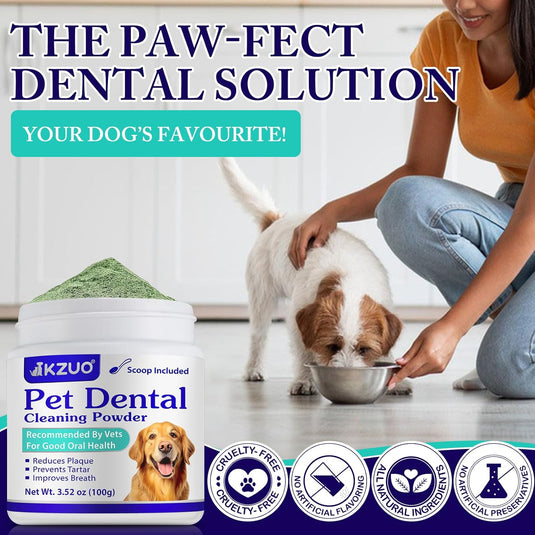 Dog Teeth Cleaning Powder - Dog Dental Powder